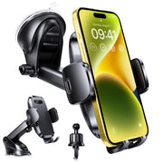 URBANITE Car Phone Holder Mount 3 in 1 Suction Dashboard Pro